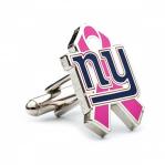 New York Giants Breast Cancer Awareness Cufflinks1.jpg